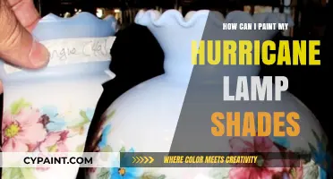 Revamp Your Hurricane Lamps: A Guide to Painting Lamp Shades