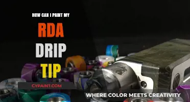 Customize Your RDA: A Guide to Painting Your Drip Tip