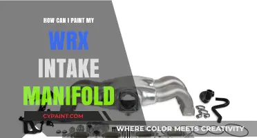 Revamp Your WRX: A Guide to Painting Your Intake Manifold