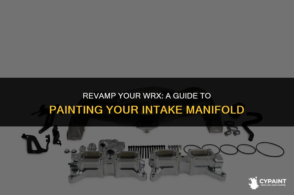 how can i paint my wrx intake manifold