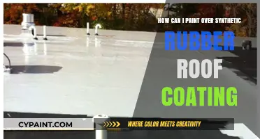 The Right Way to Paint Over Synthetic Rubber Roof Coating