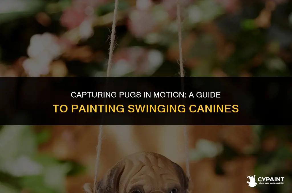 how can i paint pugs on a swing