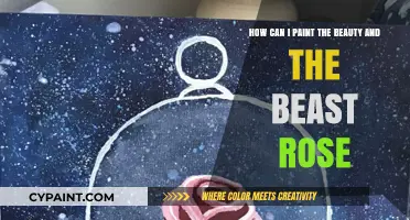 Painting the Enchanted Rose: A Step-by-Step Guide to Beauty and the Beast Art