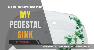 Shielding Your Wall Paint: Tips for Pedestal Sink Protection