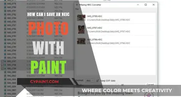 Converting HEIC Photos with Paint: A Simple Guide