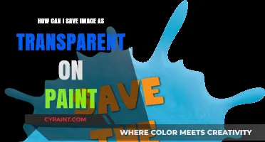 Efficiently Saving Transparent Images Using Paint: A Guide