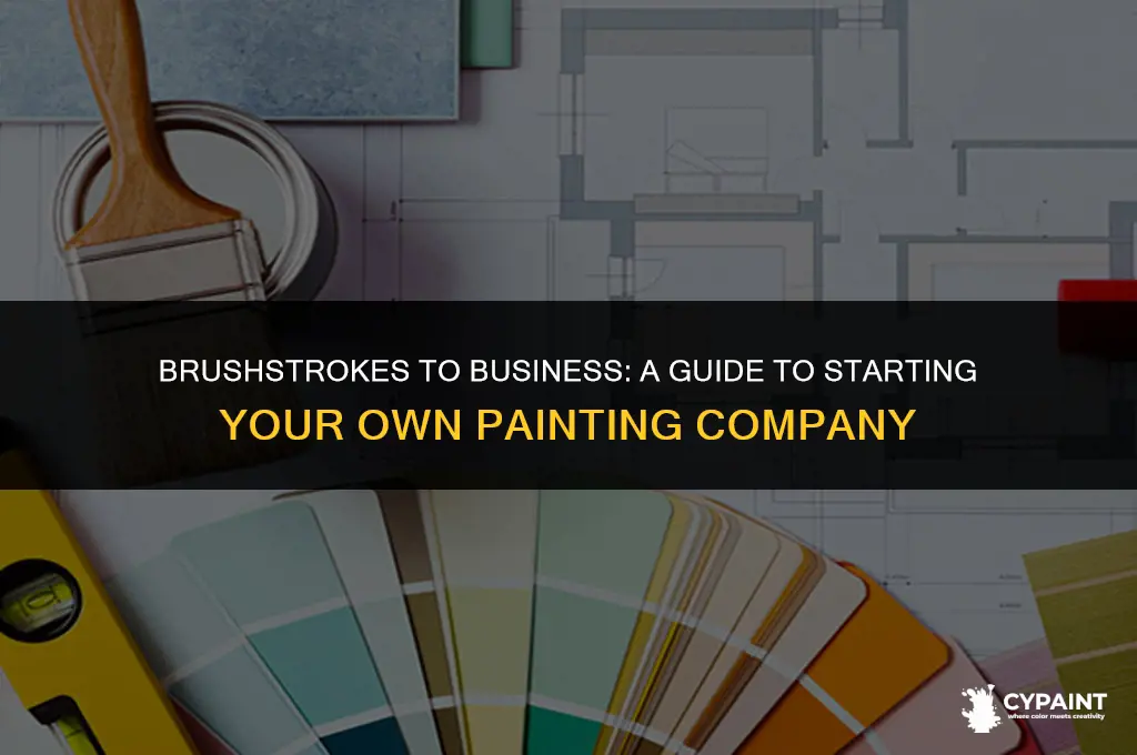 how can i start my own painting business