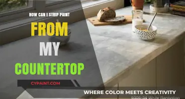 Effortless Paint Stripping: Revive Your Countertop with These Simple Tips