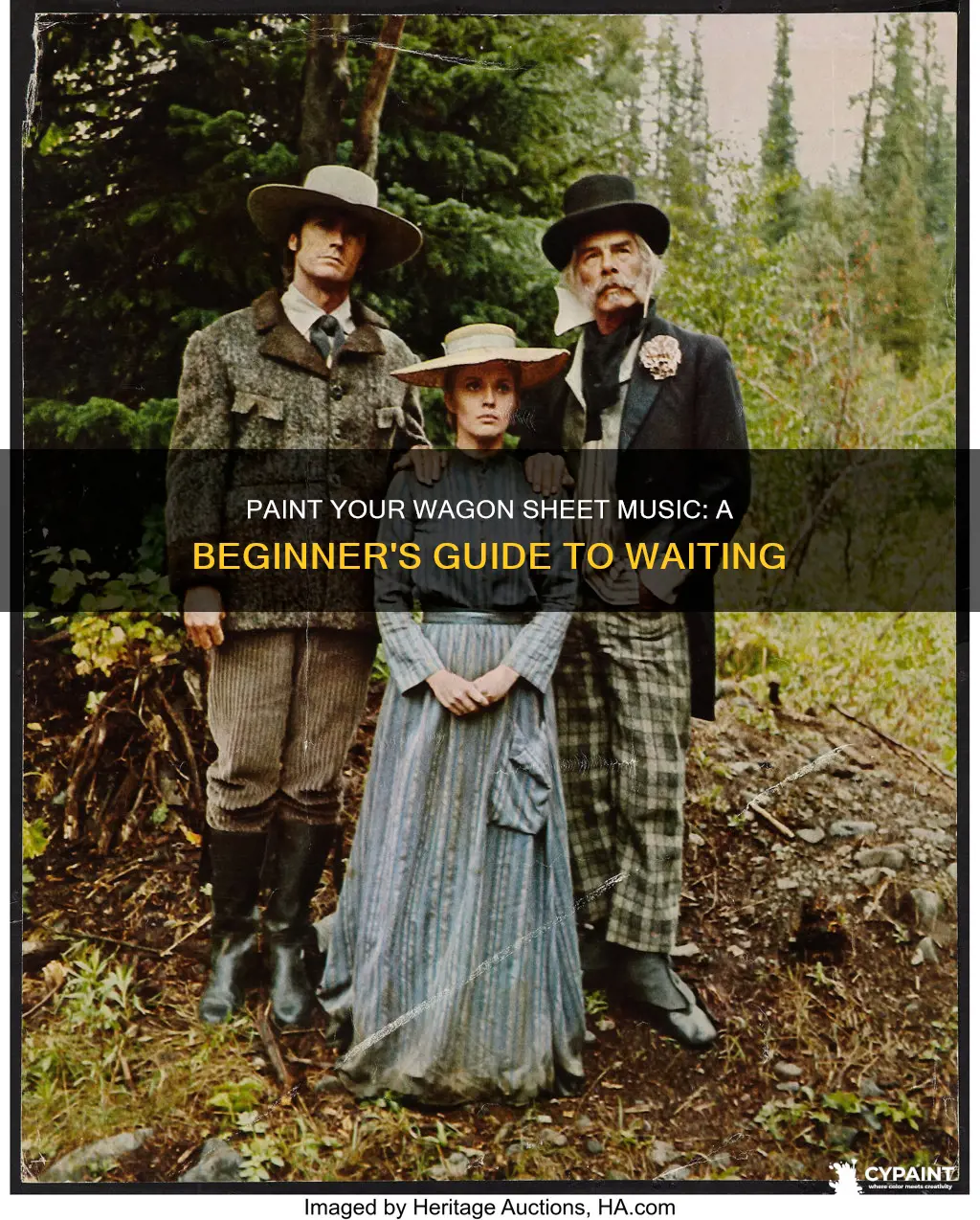 how can i wait paint your wagon sheet music