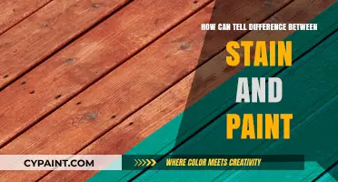 Unveiling the Mystery: Stain vs. Paint - How to Tell the Difference