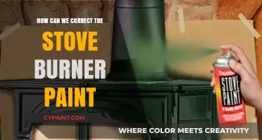 Reviving Your Stove: A Guide to Repairing Burner Paint