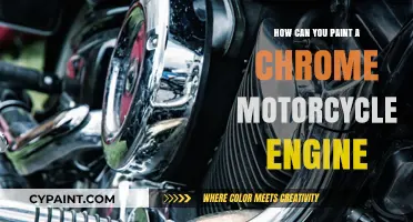 Rev Up Your Ride: Painting a Chrome Motorcycle Engine