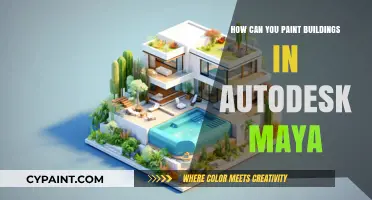 Mastering Architectural Visualization: Painting Buildings in Autodesk Maya