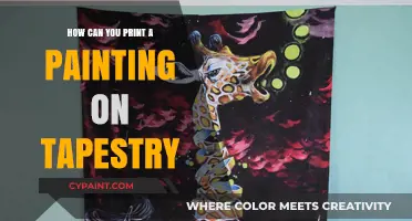 Transform Your Art: Printing Paintings on Tapestry Made Easy