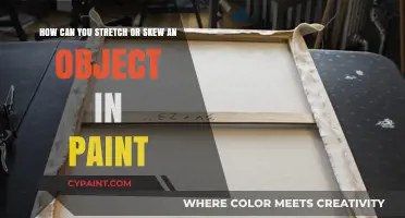 Mastering Paint: Techniques to Stretch and Skew Objects Effortlessly