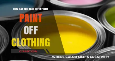 Removing Infinity Paint Stains from Clothes: A Step-by-Step Guide