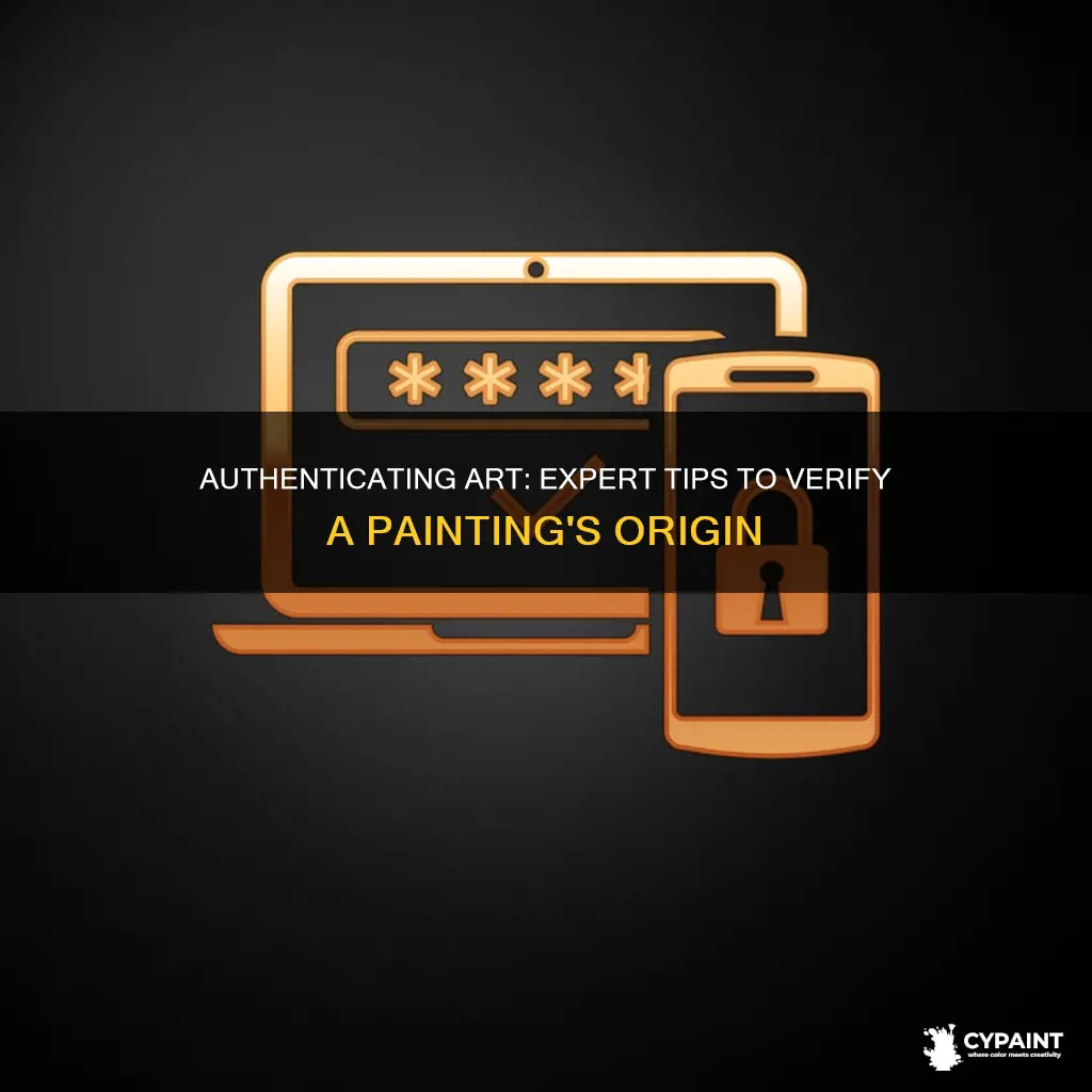 how can you tell if a painting is authentic