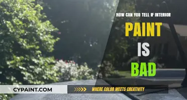 Spotting Bad Interior Paint: Signs to Look Out For