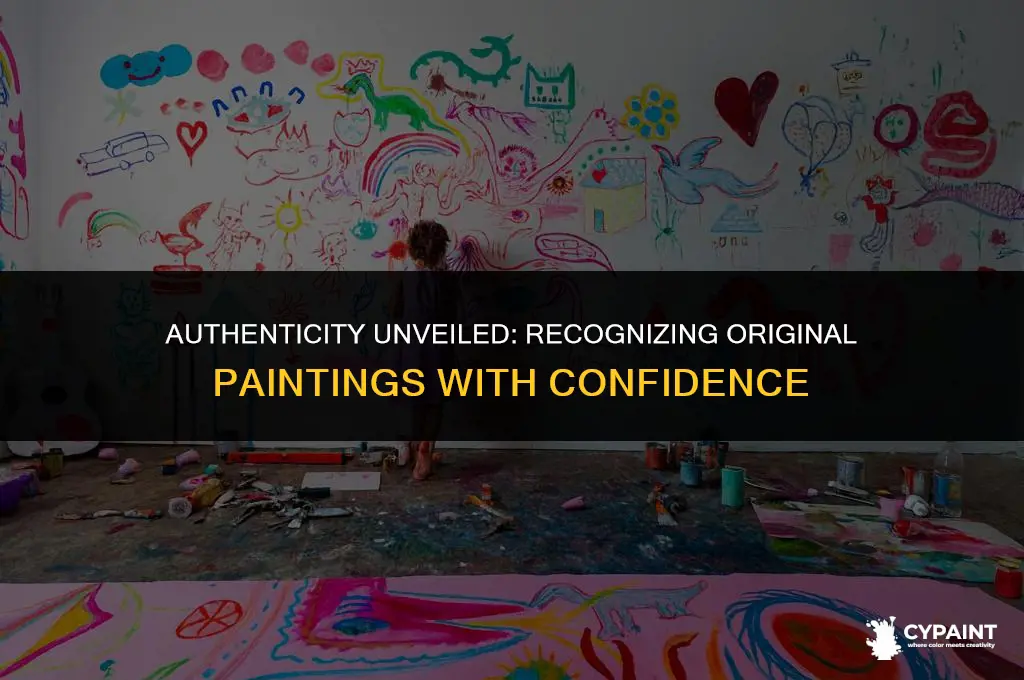 how can you tell if painting is original