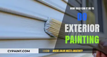The Perfect Temperature for Exterior Painting