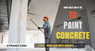 Chilly Concrete: Optimal Painting Temperatures for Durability