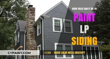 Painting LP Siding: Cold Weather Considerations