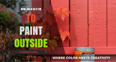 Best Temperature for Outdoor Painting