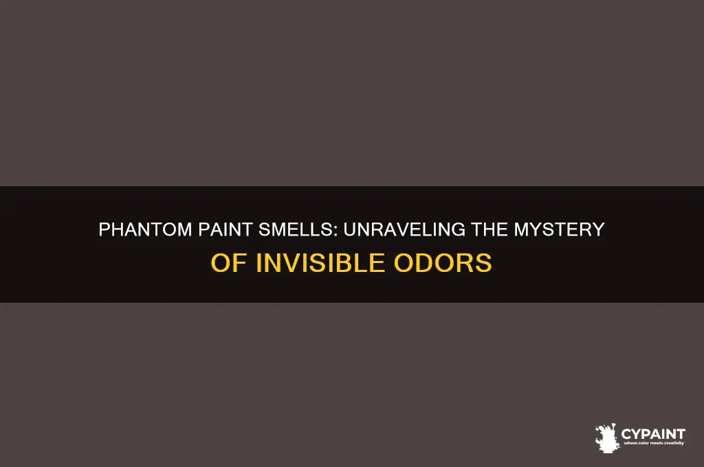 how come you smell paint when there