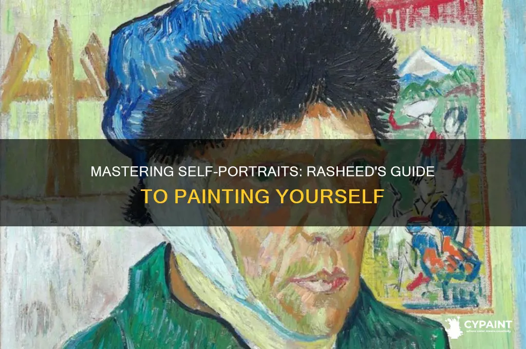 how could one paint a self portrait rasheed