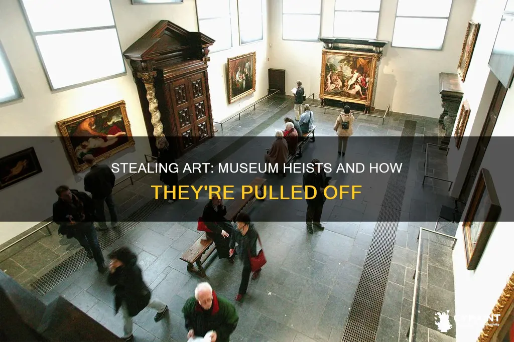 how could someone steal a painting from a museum