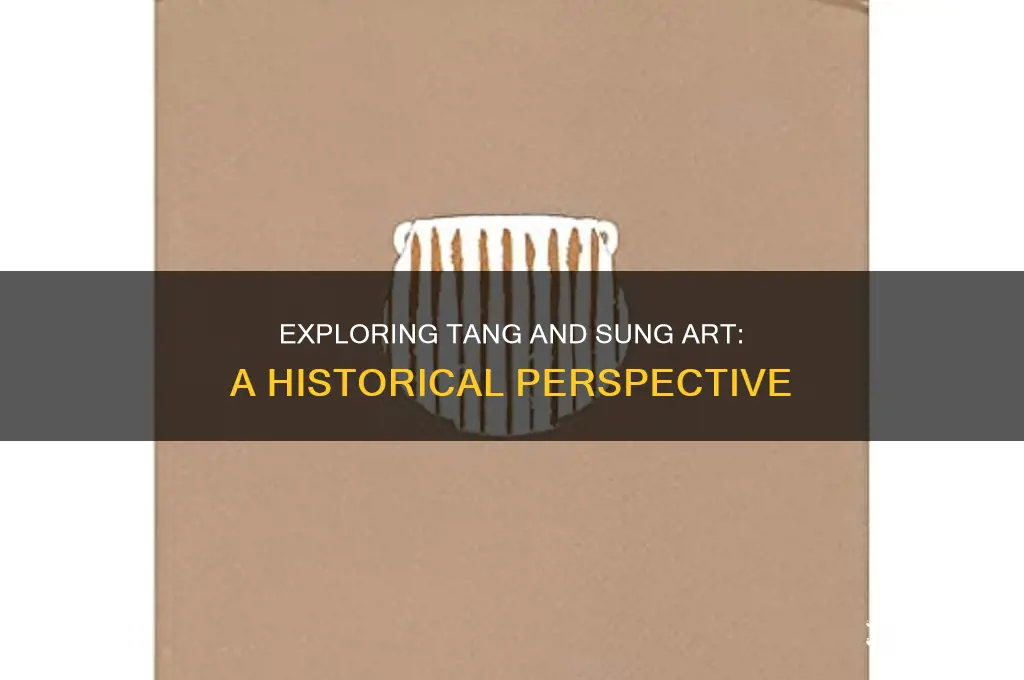 how could tang and sung paintings be described