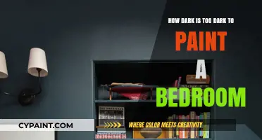 Dark Bedroom Paint: How Far is Too Far?