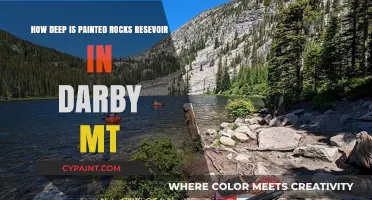 Exploring Darby, MT: Painted Rocks Reservoir's Depth