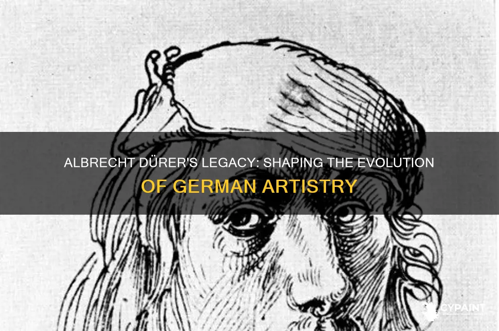 how did albrecht durer influence german painting