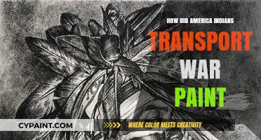 Traditional Methods: How Native Americans Transported War Paint
