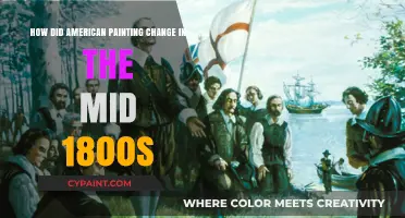American Painting's Evolution in the Mid-1800s