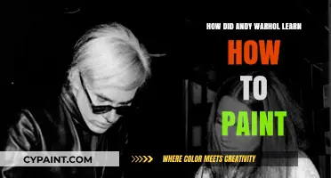 Warhol's Artistic Journey: Learning to Paint