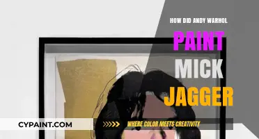 Andy Warhol's Technique: Painting Mick Jagger's Iconic Portrait
