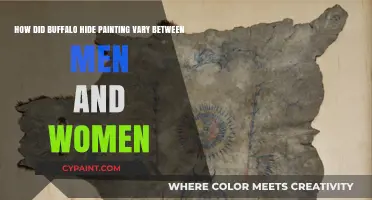 Gender Differences in Buffalo Hide Painting Techniques and Themes