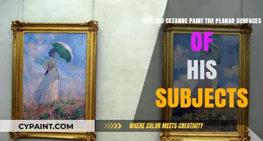 Cezanne's Mastery: Painting Planar Surfaces with Geometric Precision