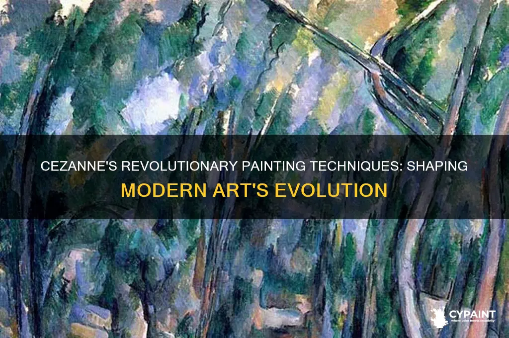 how did cezanne way of painting influence