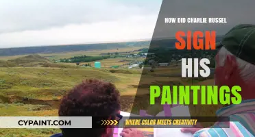 Charlie Russell's Signature Style: Unveiling His Unique Painting Marks