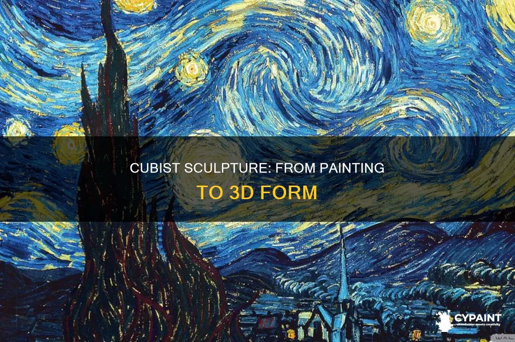 how did cubist sculpture develop from cubist painting