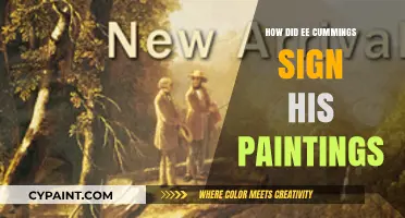 Unveiling ee cummings' Unique Signature Style in His Paintings