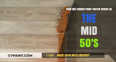 Fender's Mid-50s Guitar Body Painting Techniques Revealed