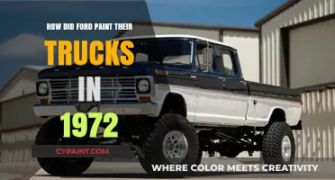 Ford Truck Paint Jobs: The 1972 Process Explored