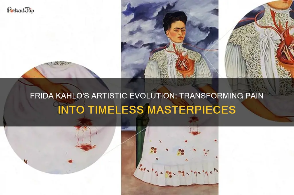 how did fridas paintings change over time