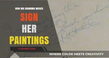 Grandma Moses' Signature Style: Unveiling Her Unique Painting Signatures