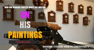 Howard Finster's Unique Script: Unraveling His Painted Words