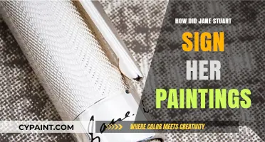 Jane Stuart's Signature Style: Unveiling Her Unique Painting Marks